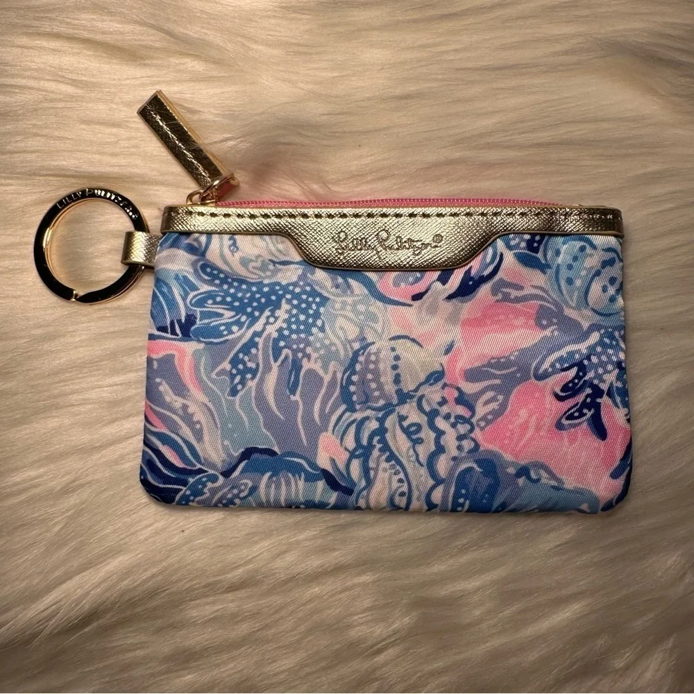 NWT Lilly Pulitzer Lilly Pulitzer Snap ID Card Case
